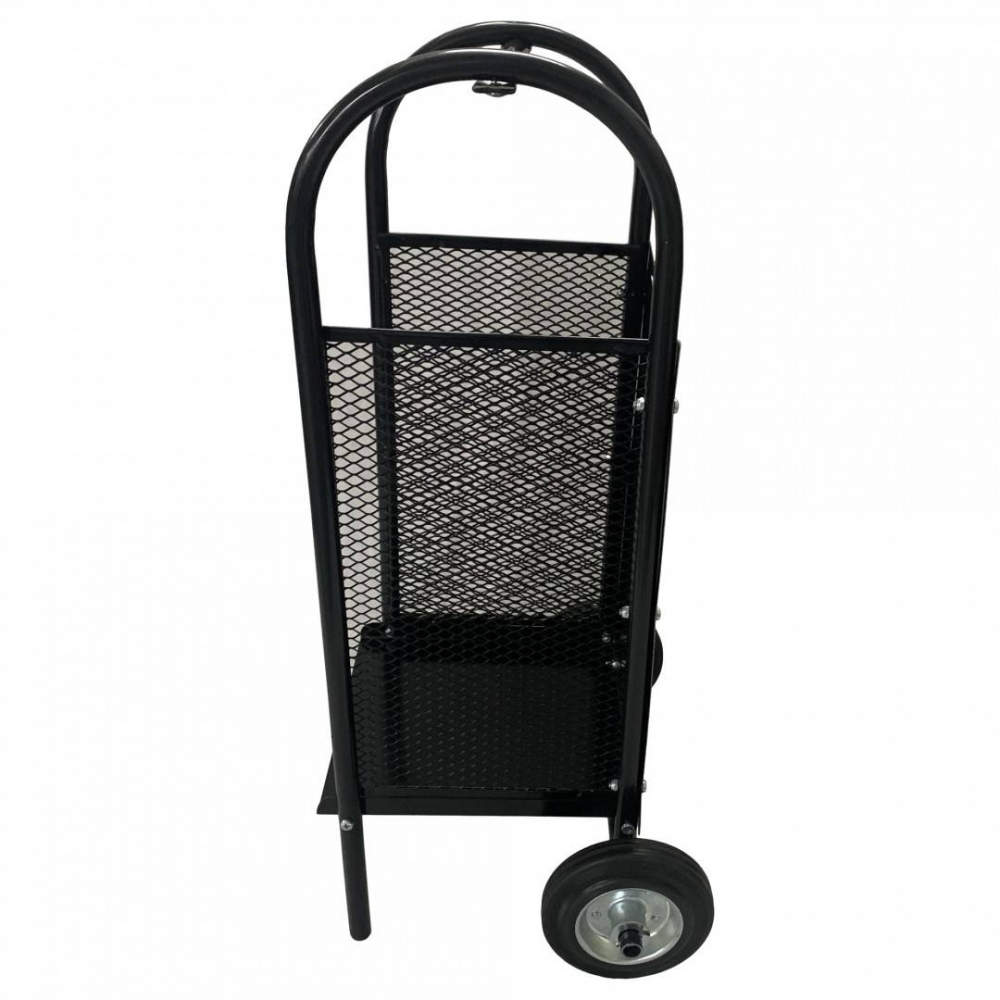 Carucior pentru transportat si depozitat lemne VivaTechnix VMD-1019, max. 40 kg, Negru [8]