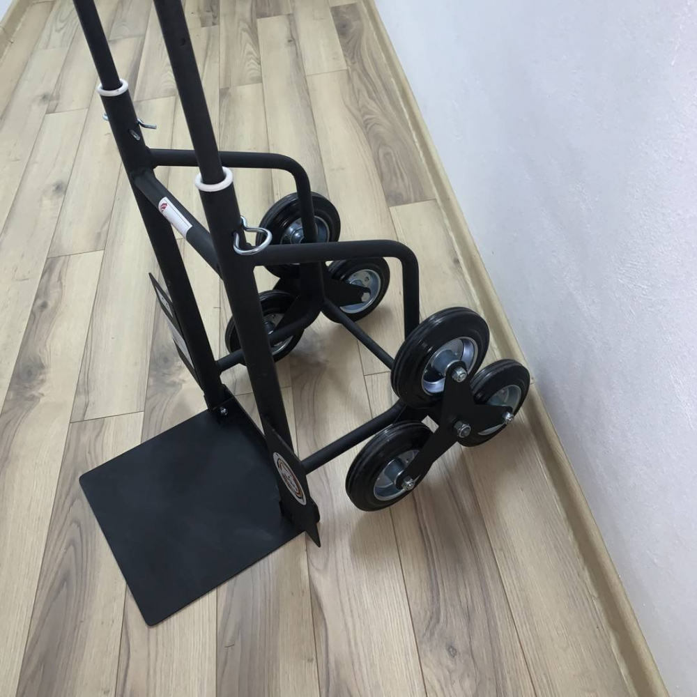Carucior tip liza pentru scari VivaTechnix VMD-1011, cu 6 roti, max. 200 kg [4]