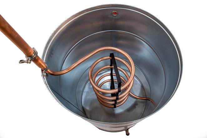 Cazan pentru tuica DES STABIL 120 L cu racitor clasic 300/5 [3]