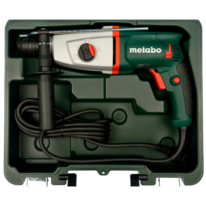 Ciocan rotopercutor SDS-Plus Metabo KHE 2644, 800 W, 2.3 J, 26 mm, 3 functii, valiza plastic [5]