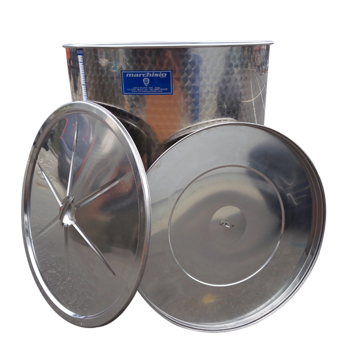Cisterna inox Marchisio SPO1000, 1000 litri, capac flotant cu ulei de parafina, 1000x1300 mm [2]