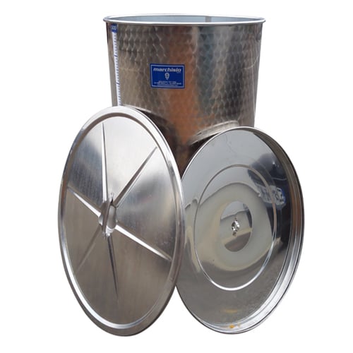 Cisterna inox Marchisio SPO700, 700 litri, capac flotant cu ulei de parafina, 790x1500 mm [2]