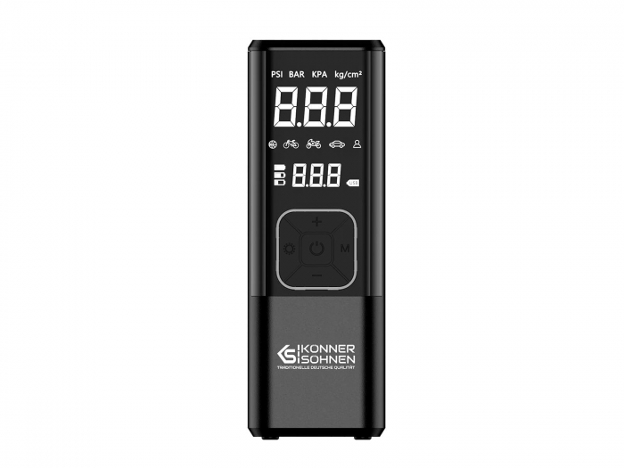 Compresor cu acumulator Konner & Sohnen KS P20, baterie 6000 mAh, max. 150 psi, 23 l/min [2]