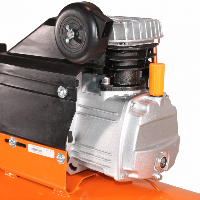 Compresor de aer cu piston Bisonte SF020-100, 100 L, 8 bar, 187 L/min, 2 CP, monofazat [4]