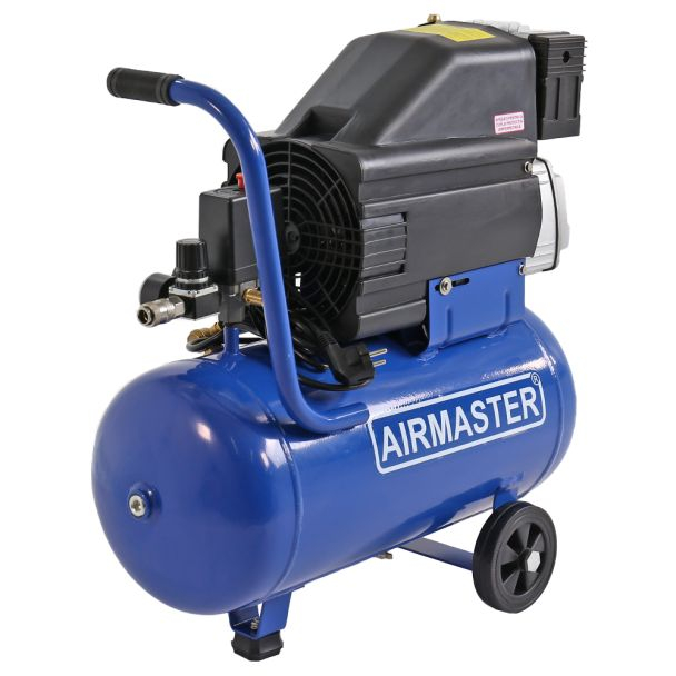 Compresor de aer Airmaster AIR2510-2, 1.8 kW, 2.5 CP, 10 bar, 239 L/min, 24 litri [2]