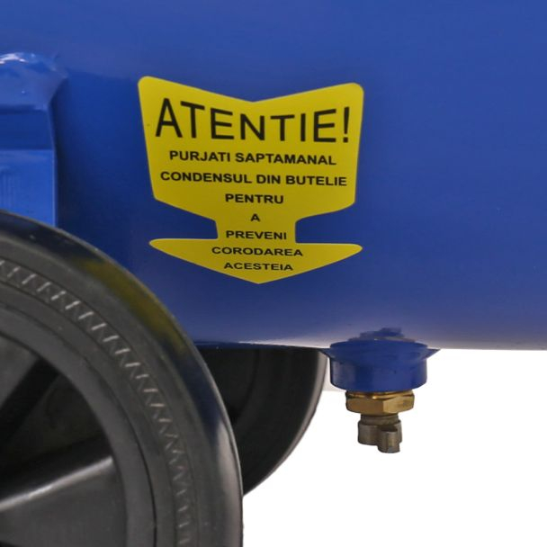 Compresor de aer Airmaster AIR2510-2, 1.8 kW, 2.5 CP, 10 bar, 239 L/min, 24 litri [13]