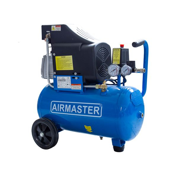 Compresor de aer cu piston Airmaster AIR2SHU824-KIT-AIR3, 24 L, 8 bar, 206 L/min, 2 CP, monofazat + Kit 3 accesorii [2]