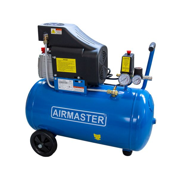 Compresor de aer cu piston Airmaster AIR2SHU850-AIR-70S, 50 L, 8 bar, 206 L/min, 2 CP, monofazat + Kit 5 accesorii [2]