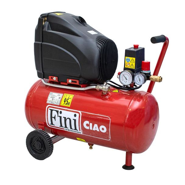 Compresor de aer fara ulei Fini CIAO 24/OL1850, 24 L, 8 bar, 179 L/min, 1.5 CP, monofazat [2]
