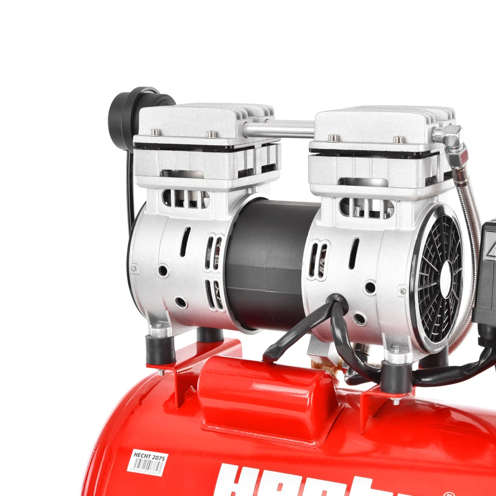 Compresor de aer fara ulei HECHT 2075, 0.75 kW, 1 CP, 8 bar, 132 L/min, 24 litri [5]