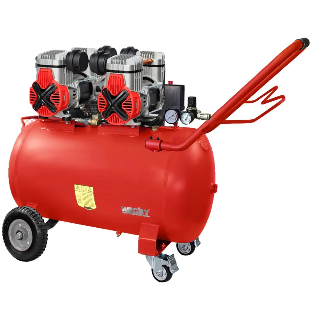 Compresor de aer, fara ulei HECHT 2084, 3 kW, 4 CP, 8 bar, 528 L/min, 100 litri [1]