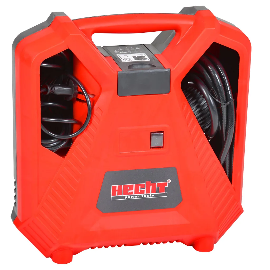 Compresor de aer fara ulei HECHT 2888, 1.1 kW, 8 bar, 180 L/min + Set accesorii inclus [2]