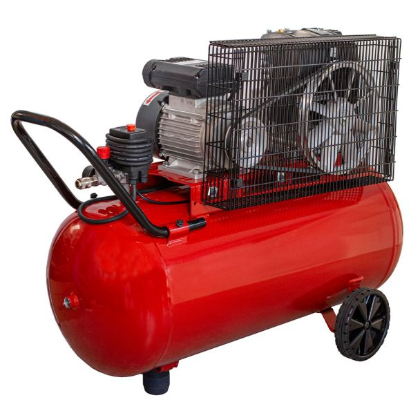 Compresor de aer cu piston Fini MK102-100-3M, 100 L, 10 bar, 320 L/min, 3 CP, monofazat [4]