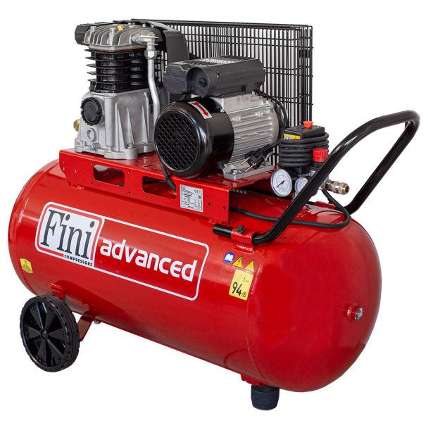 Compresor de aer cu piston Fini MK102-100-3M, 100 L, 10 bar, 320 L/min, 3 CP, monofazat [2]