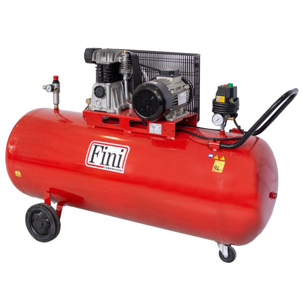 Compresor de aer cu piston Fini MK103-270-4, 270 L, 10 bar, 395 L/min, 4 CP, trifazat [2]