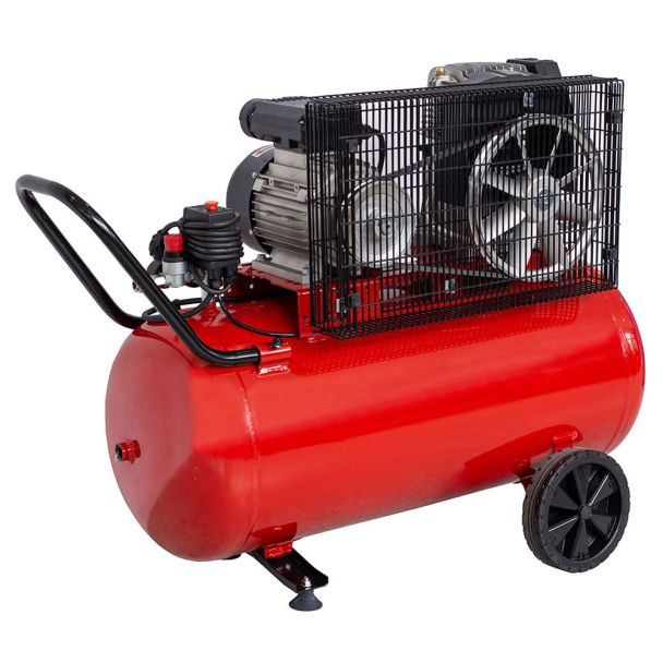 Compresor de aer cu piston Fini MK103-90-3M, 90 L, 10 bar, 365 L/min, 3 CP, monofazat [3]