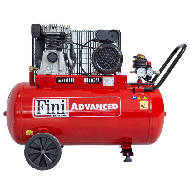 Compresor de aer cu piston Fini MK103-90-3M, 90 L, 10 bar, 365 L/min, 3 CP, monofazat [2]
