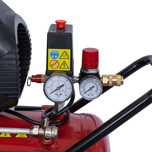Compresor de aer cu piston Fini TIGER 265 M, 24 L, 10 bar, 250 L/min, 2 CP, monofazat [7]