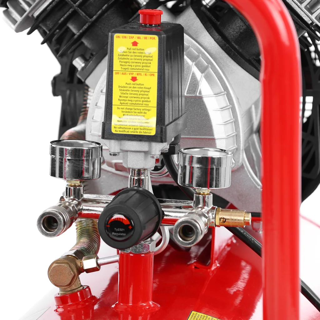 Compresor de aer HECHT 2355, 2.2 kW, 3 CP, 8 bar, 316 L/min, 100 litri [6]