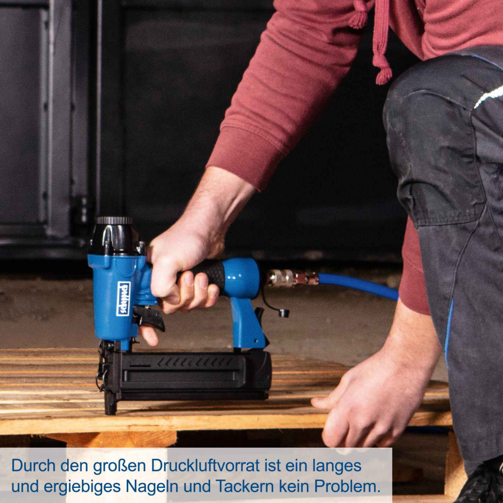 Compresor de aer Scheppach HC 54, 1.5 kW, 2.2 CP, 8 bar, 220 L/min, 50 litri [2]