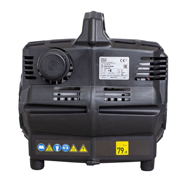 Compresor de aer ultra silentios, fara ulei Fini SILTEK S/6, 0.75 kW, 1 CP, 8 bar, 105 L/min, 6 litri [4]