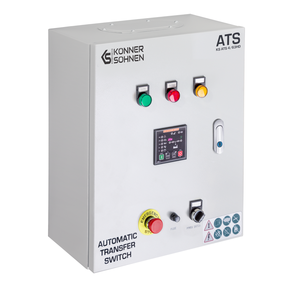 Comutator de transfer automat Konner & Sohnen KS ATS 4/63HD, 230/400V [2]
