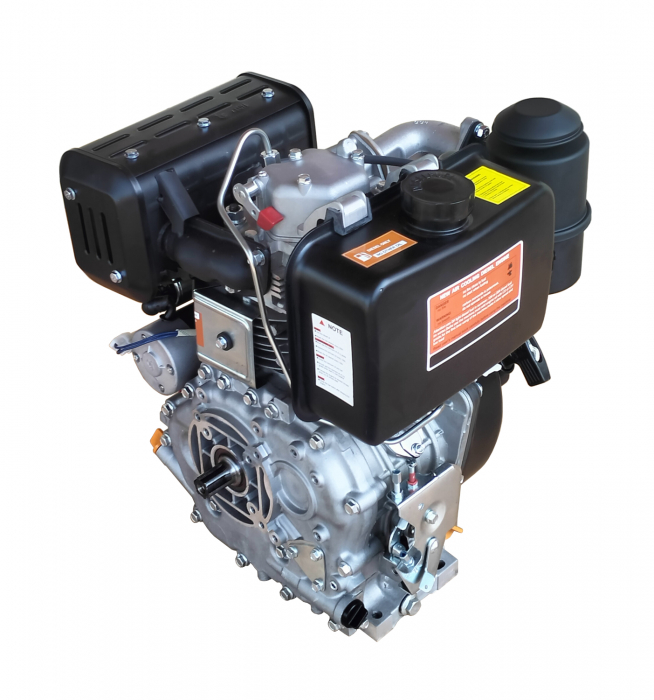 Motor diesel ProGARDEN CP188FAE, 6.8 kW, 456 cmc, ax canelat 6Z, 25 x 36 mm, pornire electrica [3]
