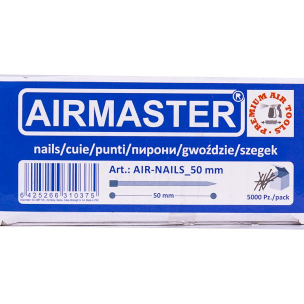 Cuie pentru capsator pneumatic Airmaster, 50 mm, set 5000 buc [2]