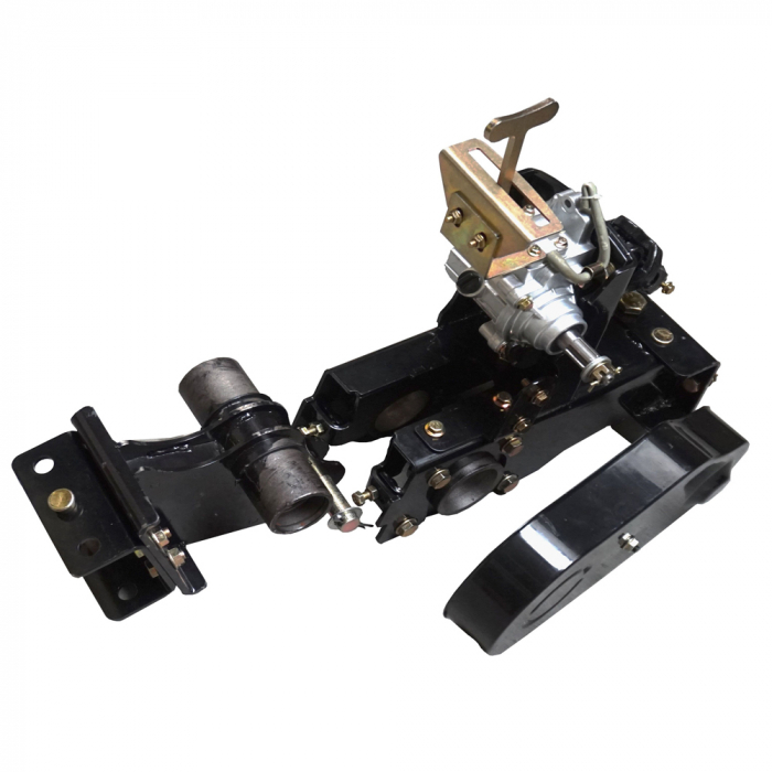 Cupla montaj freza tractata si tocator vegetatie pentru mini tractor ProGARDEN Campo T [1]