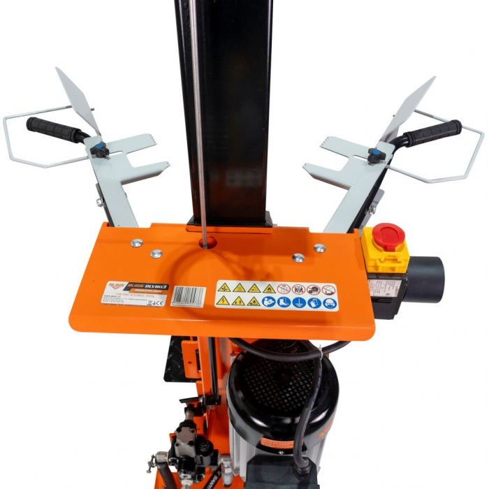 Despicator de lemne Ruris DLV803, 8 tone, monofazat, 3000 W, Dmax. 350 mm, Lmax. 1020 mm [8]