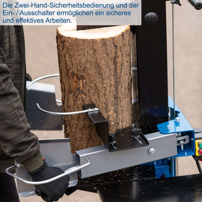 Despicator de lemne Scheppach HL 810, 8 tone, monofazat, 3000 W, Dmax. 300 mm, Lmax. 550 mm [5]