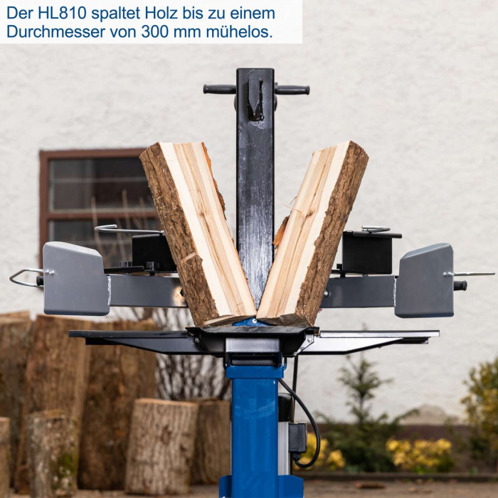 Despicator de lemne Scheppach HL 810, 8 tone, monofazat, 3000 W, Dmax. 300 mm, Lmax. 550 mm [4]