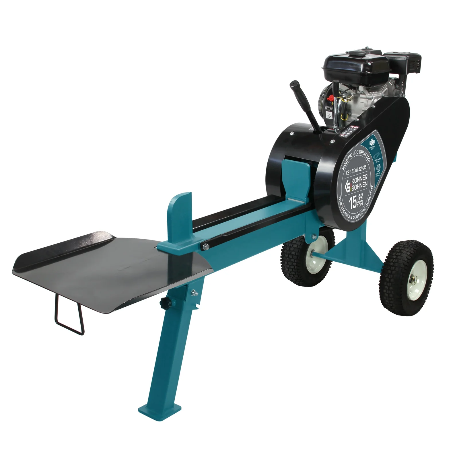 Despicator de lemne tip cinetic Konner & Sohnen KS 15TKG 52/35, 15 tone, benzina, 6.5 CP, Dmax. 350, Lmax. 520 mm [3]