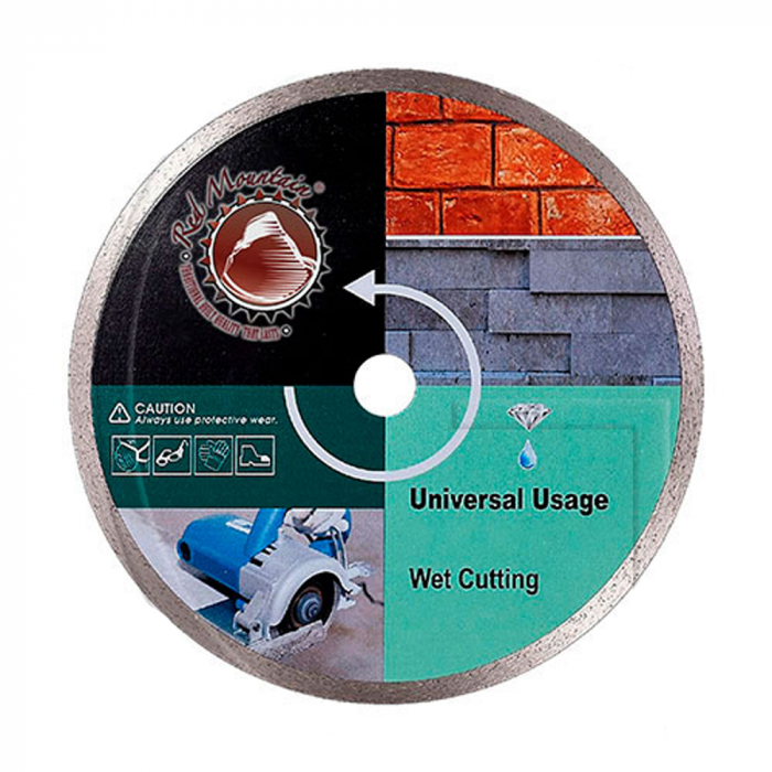 Disc diamantat pentru materiale de constructii Red Mountain, Continuu [1]