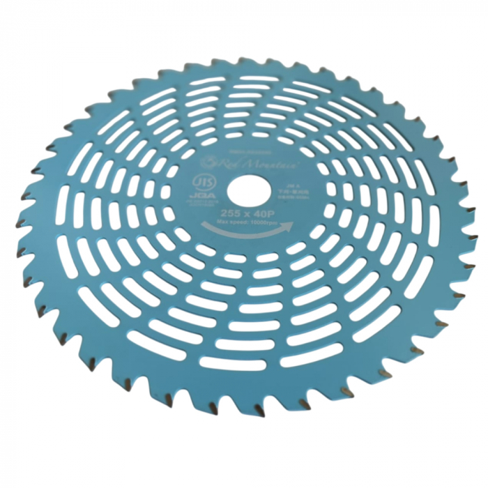 Disc motocoasa Red Mountain Light-AERO, 40 dinti vidia, 255 x 25.4 x 1.25 mm [2]
