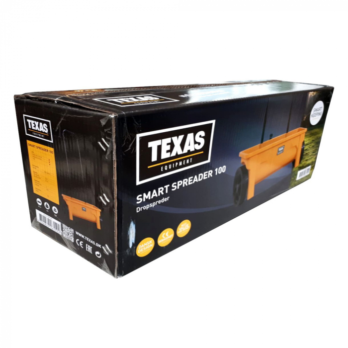 Distribuitor manual de ingrasaminte, seminte sau sare Texas Smart Spreader 100, capacitate 12 L [8]