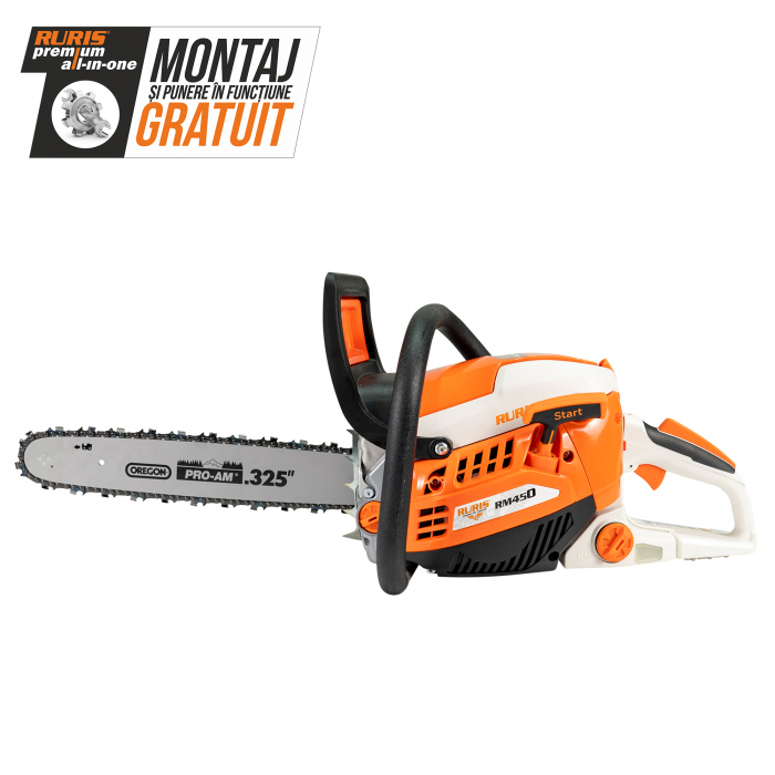 Drujba / Motofierastrau Ruris RM450, 3 CP, 45.4 cmc, 40 cm [2]
