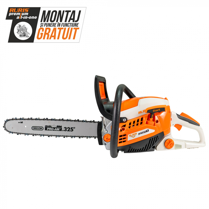 Drujba / Motofierastrau Ruris RM500, 3.3 CP, 50.9 cmc, 45 cm [2]