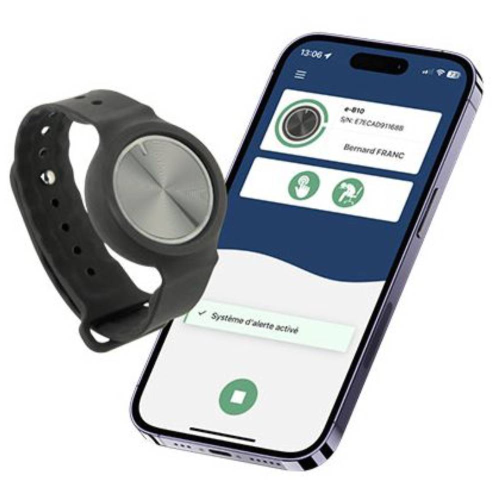 Emerit e-B10 - Dispozitiv de alerta Bluetooth, buton SOS, GPS, Wifi, locatie GSM [4]