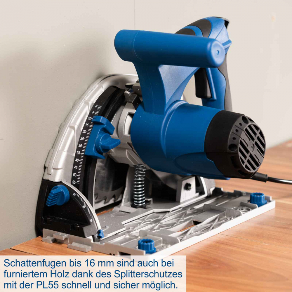 Fierastrau circular de mana Scheppach PL 55, 1200 W, 160 mm [6]