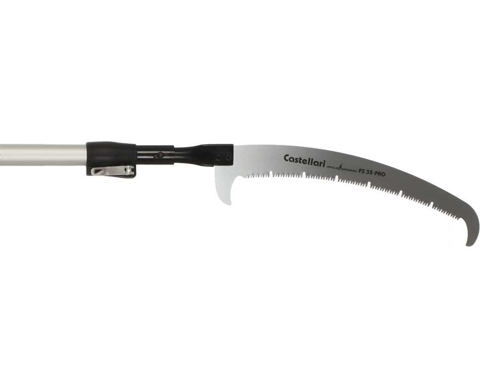 Fierastrau ramuri 35 cm cu bara telescopica 4 m Castellari PS35PRO + AT 4M [18]