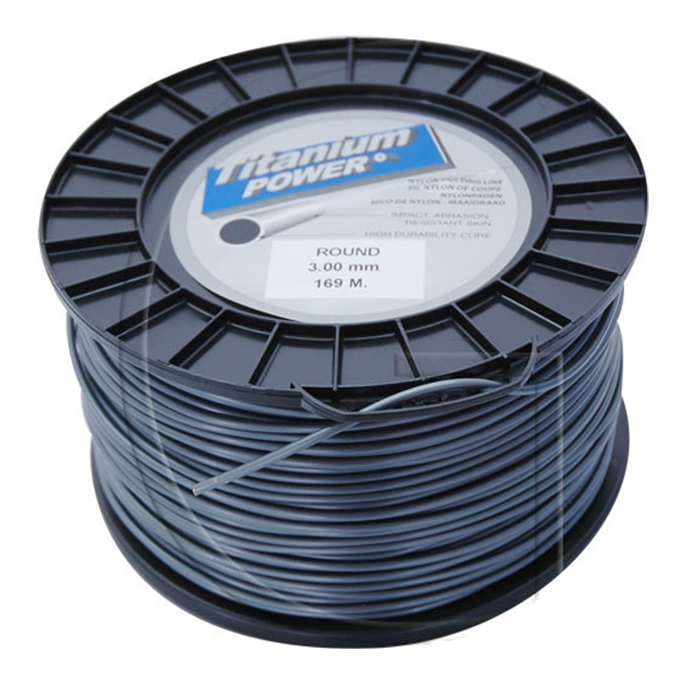 Fir motocoasa TITANIUM POWER, profil rotund, 3.0 mm x 169 m [1]