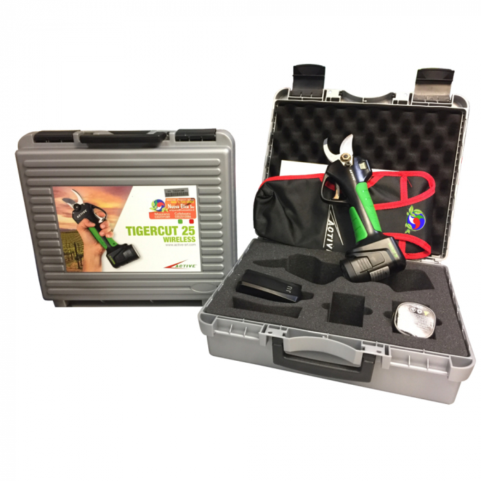 Foarfeca pentru vie si pomi Active TIGERCUT 25, 2 x Li-Ion 16.8V, 1Ah, max. 25 mm [3]