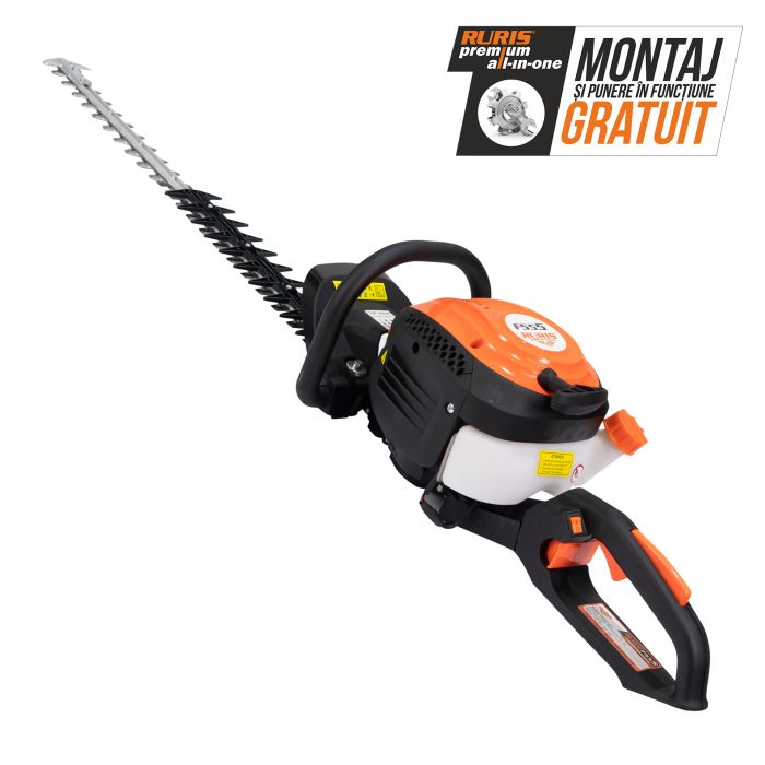 Foarfeca de tuns gard viu Ruris F555, 1 CP, benzina, 75 cm [2]