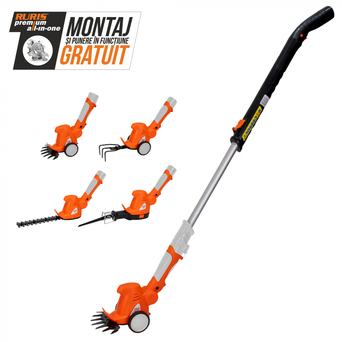 Foarfeca multifunctionala cu acumulator Ruris F455, 10.8V, 1.5Ah [2]