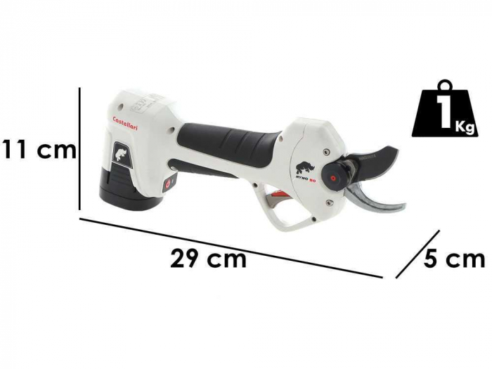 Foarfeca pentru vie si pomi Castellari RYNO 50, 14.4V, 2 x 2.5Ah, max. 32 mm [4]