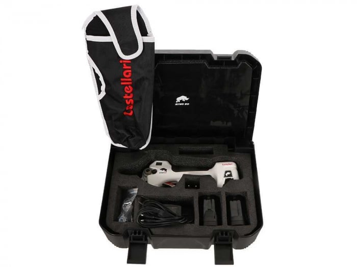 Foarfeca pentru vie si pomi Castellari RYNO 50, 14.4V, 2 x 2.5Ah, max. 32 mm [10]