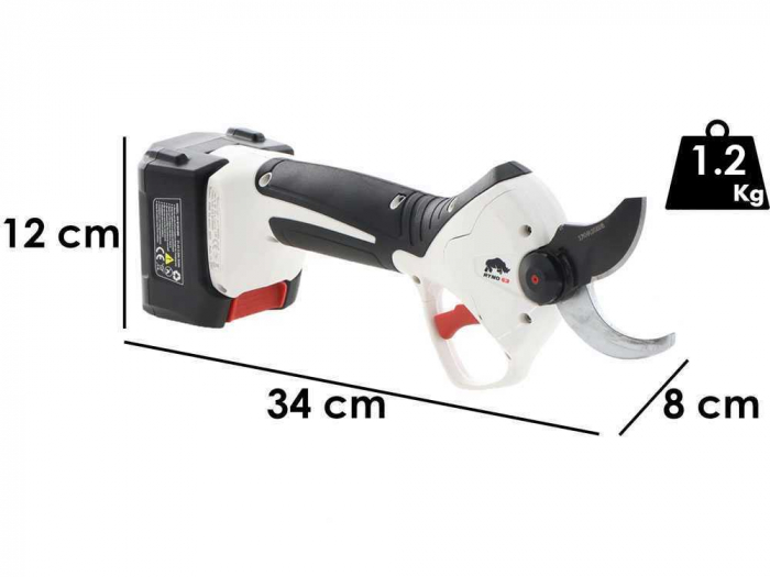 Foarfeca pentru vie si pomi Castellari RYNO 63, 21.6V, 2 x 2.5Ah, max. 37 mm [3]