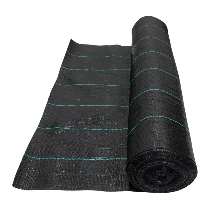 Folie agrotextila RURIS 100020, polipropilena, negru, 1 x 20 m [2]