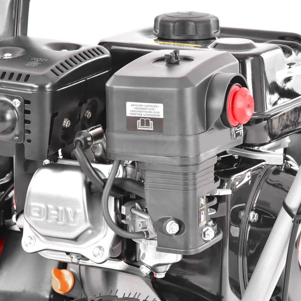 Freza de zapada HECHT 9555 SE, 5 CP, benzina, 4+1 viteze, 56 cm, far, pornire electrica [5]